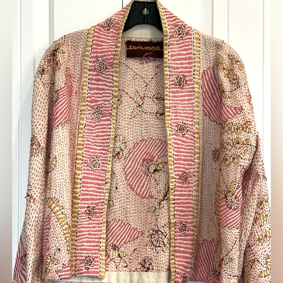 Vintage Hand Sewn Indian Jacket made by Artisans - Picture 3 of 14